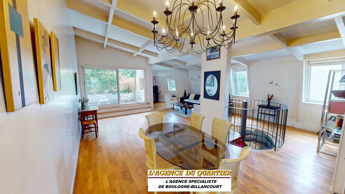 Sublime duplex comme une maison entrée privative 132 m² terrasse cave, photo 1