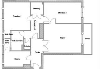 Appartement 3 pièces, 203 boulevard Jean Jaurès