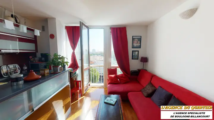 Appartement 2 pièces, 3 quai de Stalingrad, vendu par L'Agence du Quartier