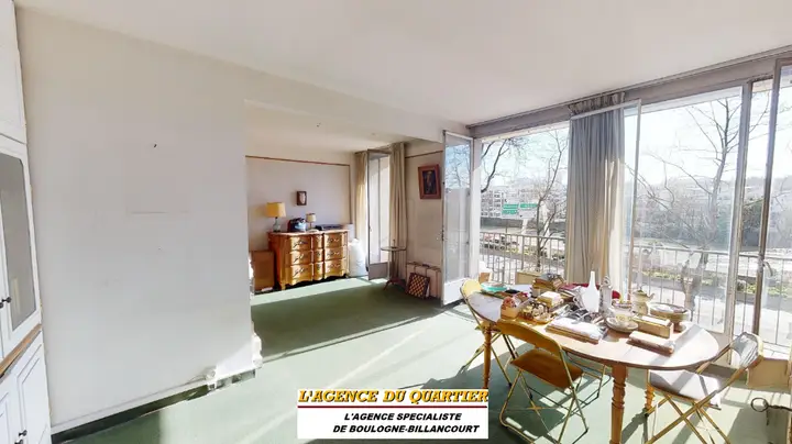 Appartement 3 pièces, 16 quai de Stalingrad