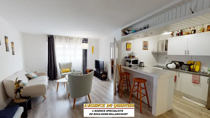 Appartement 3 pièces, Résidence Aquitaine, vendu par L'Agence du Quartier