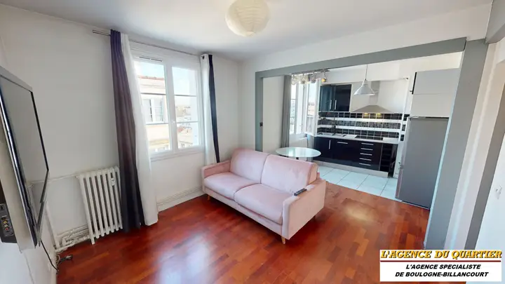 Bien 2 pièces, rue Georges Sorel, vendu par L'Agence du Quartier